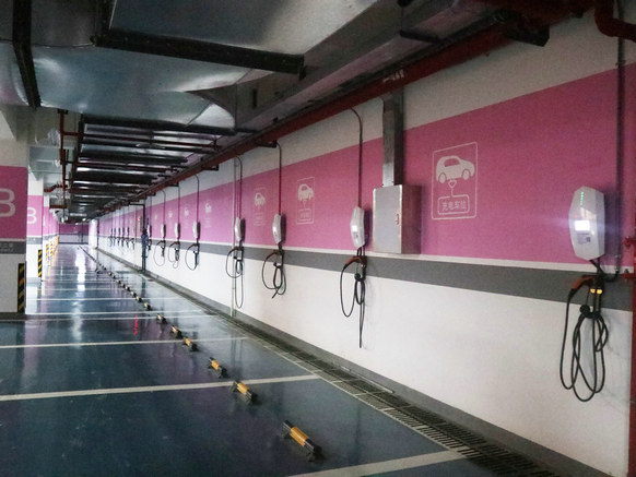 上海哈瑞中心停車場(chǎng)充電站